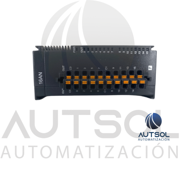 Módulo Salida Digital Delta AS16AN01P-A | 16 Salidas Transistor PNP (Source) | Serie AS