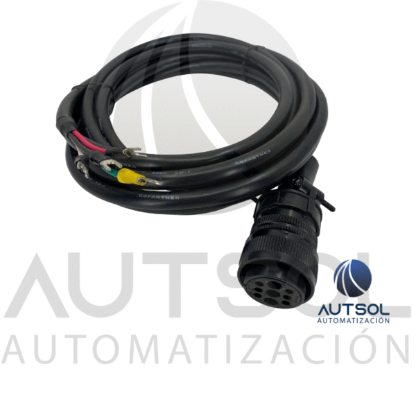 Cable de Alimentación Delta ASD-CAPW2205 – Para Servomotores ASDA-A2/B2, 5 metros