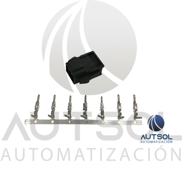 Kit de Conector Delta ASDBCAPW0100 – Alimentación con Freno para Servomotores A2/B2 100-750W 230V