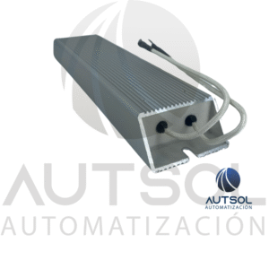 Resistencia de Frenado Delta BR400W040 | 400 Watts 40 Ohms | Aluminio IP54 | Para Variadores VFD