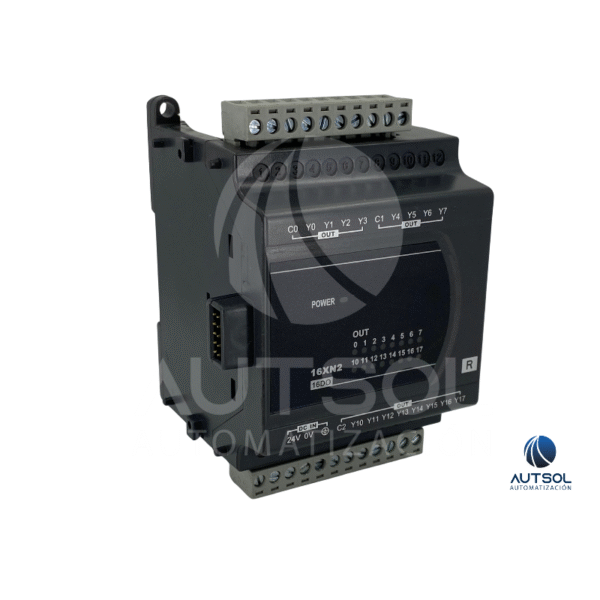 Módulo de Expansión Delta DVP16XN211R – 16 Salidas de Relé, Serie ES2