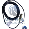 Sensor de Proximidad Inductivo Cilíndrico M12 Delta Electronics IS-E1202-BNOB2 | Salida NPN Normally Open (NO) | Detección de 2 mm (Enrasado / Shielded) | Alimentación 10 a 30 VDC | Cable Pre-cableado de 2 Metros
