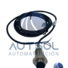 Sensor de Proximidad Inductivo Delta Electronics IS-E1805-BPOB2 | Serie IS | M18 Cilíndrico Enrasado (Flush) | Alcance 5 mm | Salida PNP Normalmente Cerrada (NC) | Alimentación 10 a 30 VDC | Cable Integrado 2m