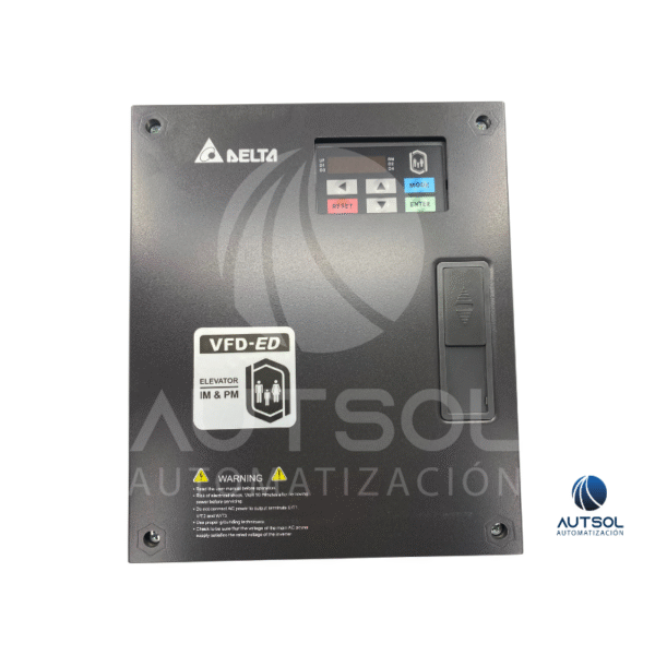 Variador de Frecuencia Delta VFD040ED43S – Para Elevadores, 440V, Trifásico