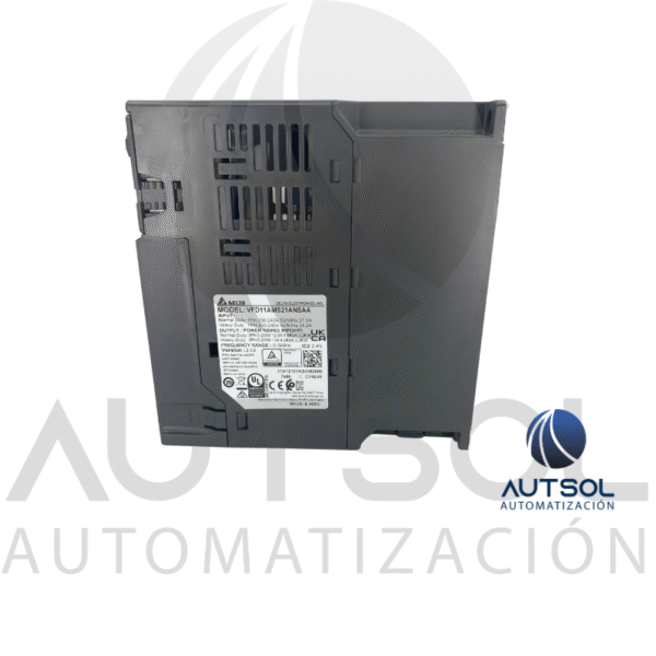 Variador de Frecuencia Delta MS300 VFD11AMS21ANSAA – 3HP 2.2kW 230V 1ph IP20