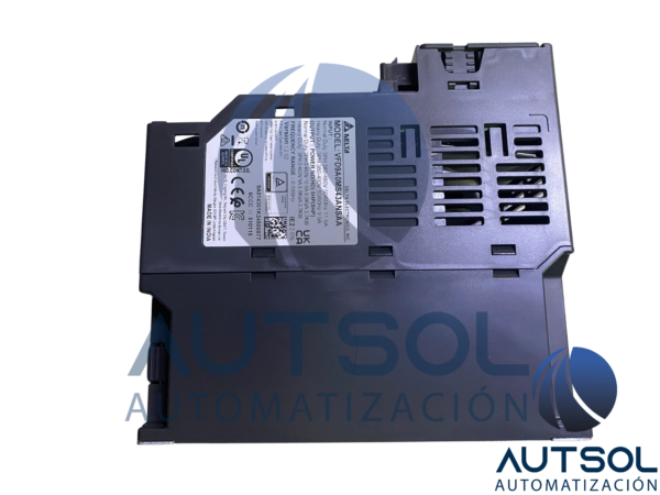 VFD9A0MS43ANSAA (1) Variador de Frecuencia Compacto Delta Electronics VFD9A0MS43ANSAA | Serie MS300 | 3.7 kW (5 HP) / 4.0 kW | Entrada Trifásica 380-480 VAC | Salida Trifásica 0-480 VAC | Corriente Nominal 9.0 A | Función STO (SIL 2) |Panel