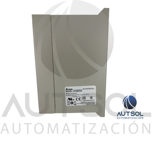 Unidad de Frenado Delta VFDB2022 – Disipación de Energía Regenerativa para Motores Trifásicos