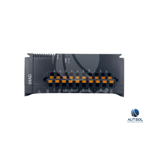 AS04AD-A (1) Módulo de E/S Analógicas Delta AS04AD-A – 4 Canales, 16-bit, Entradas ±10VDC/±20mA