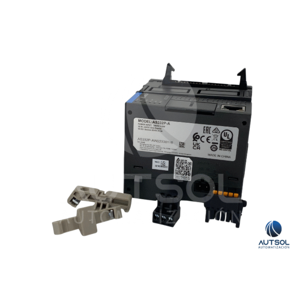 AS332P-A (4) CPU de PLC Delta AS332P-A – 16 DI, 16 DO, PNP, 128K pasos, Ethernet