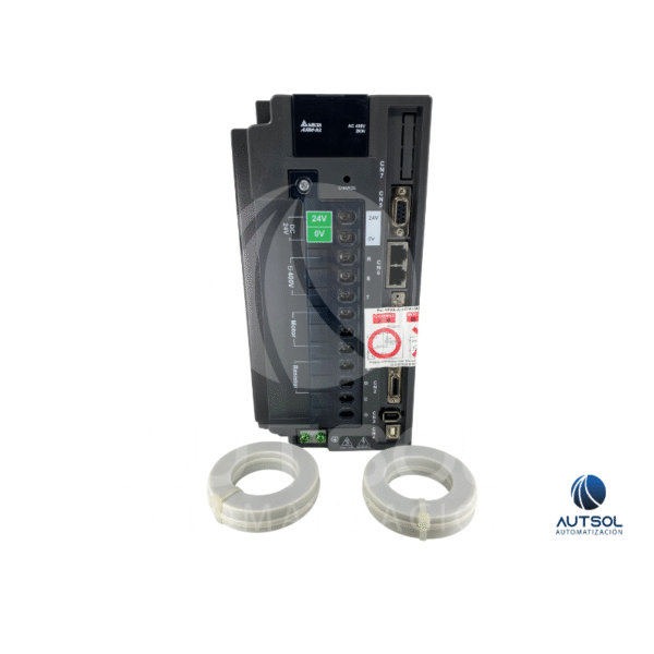 ASD-A2-2043-F (1) Servocontrolador Delta ASD-A2-2043-F – 2KW, 400V Trifásico, Lazo Cerrado, DMCNET