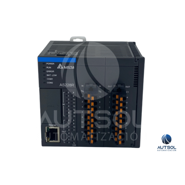 As228r-a (4) CPU PLC Delta AS228R-A – 16DI/12DO Relé, Ethernet, RS-485