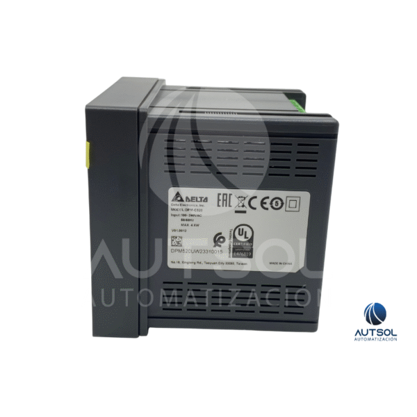 Medidor de Potencia Digital Delta DPM-C520 – Multifuncional 3-Fases con MODBUS-RTU y LCD