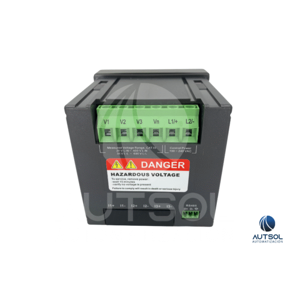 DPM-C530 (2) Medidor de Potencia Delta DPM-C530 – Valores RMS, MODBUS-RTU/ASCII, BACnet MS/TP