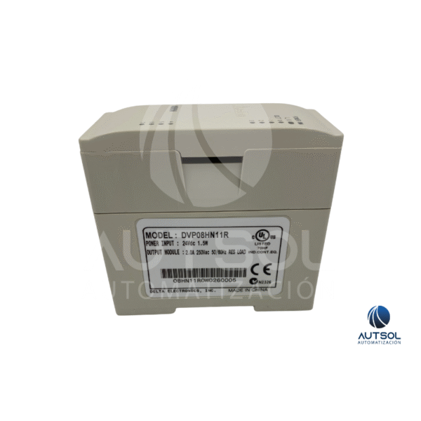 DVP08HN11R (4) Módulo de Expansión Delta DVP08HN11R – 8 Salidas Digitales a Relé