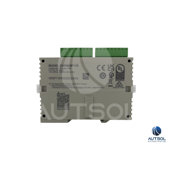 DVP08SP11R (4) Módulo de Expansión I/O Delta Electronics DVP08SP11R – 4 Entradas/4 Salidas Digitales, Relé