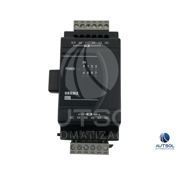 DVP08XM211N (1) Módulo de E/S Delta Electronics DVP08XM211N – 8 Entradas Digitales