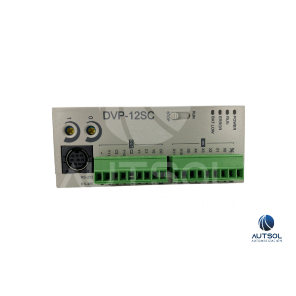DVP12SC11T (1) PLC Delta DVP12SC11T – 8 Entradas / 4 Salidas Transistor
