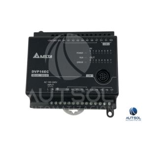 PLC Delta DVP16EC00R3 – 8 Entradas Digitales, 8 Salidas Digitales, 100-240VAC