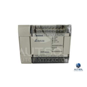 PLC Delta DVP20EH00R2 – 20 puntos, 12DI 8DO, AC