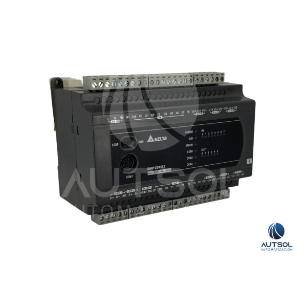 DVP20EX200T (2) PLC Delta DVP20EX200T – E/S Mixtas, Salidas Transistor, 100-240V AC