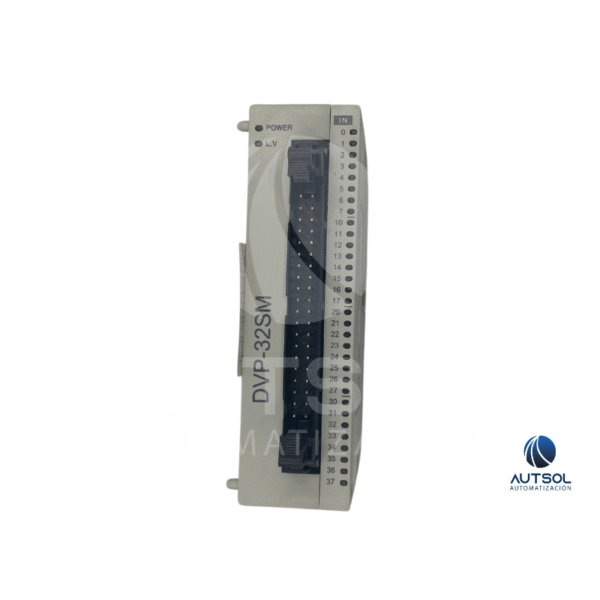 DVP32SM11N (1) Módulo de Entrada PLC Delta DVP32SM11N | 32 Entradas Digitales | Conector MIL | Serie DVP-S Slim