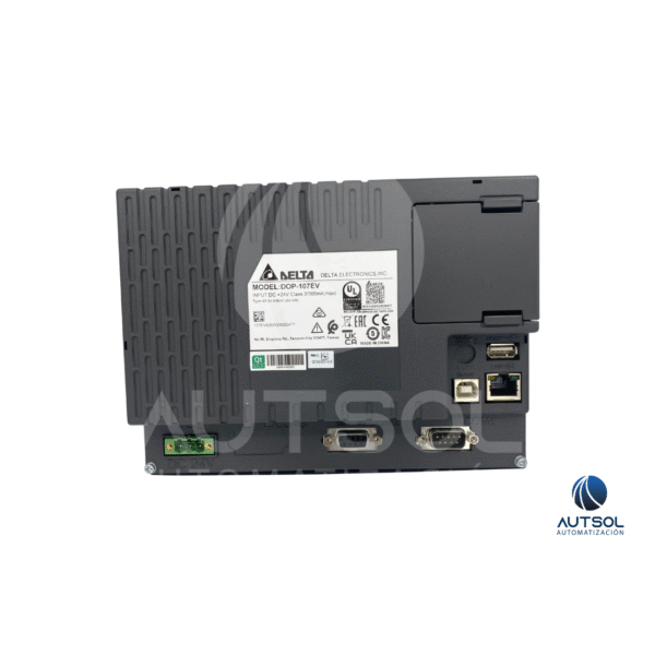 Panel Táctil Delta DOP-107EV – HMI Ethernet de 7 pulgadas
