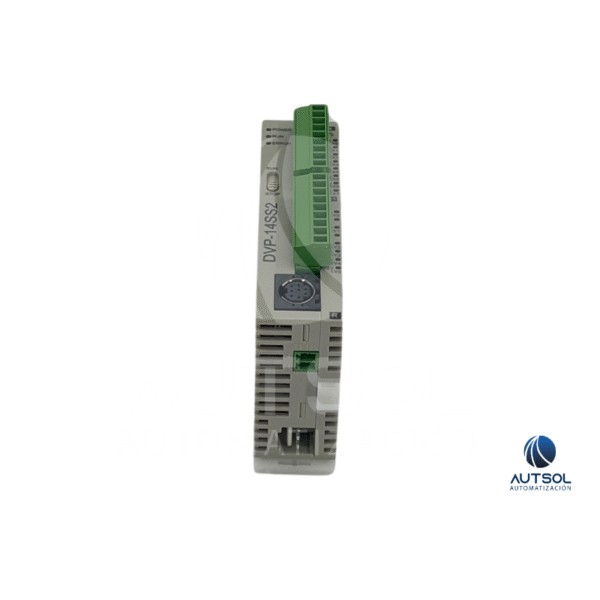Dvp14ss211r (2) Controlador Lógico Programable Delta DVP14SS211R – 8 Entradas, 6 Salidas a Relé, 24VDC
