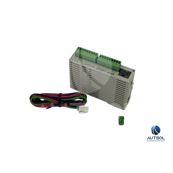 Dvp14ss211r (4) Controlador Lógico Programable Delta DVP14SS211R – 8 Entradas, 6 Salidas a Relé, 24VDC