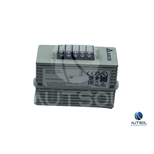 Dvpps01 (4) Fuente de Alimentación Industrial Delta DVPPS01 – 1 Amp para serie DVP-S