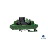 Módulo de Bloque de Terminales Relay Delta NC-TBM-R1616 – E/S 16/16 Tipo Relay