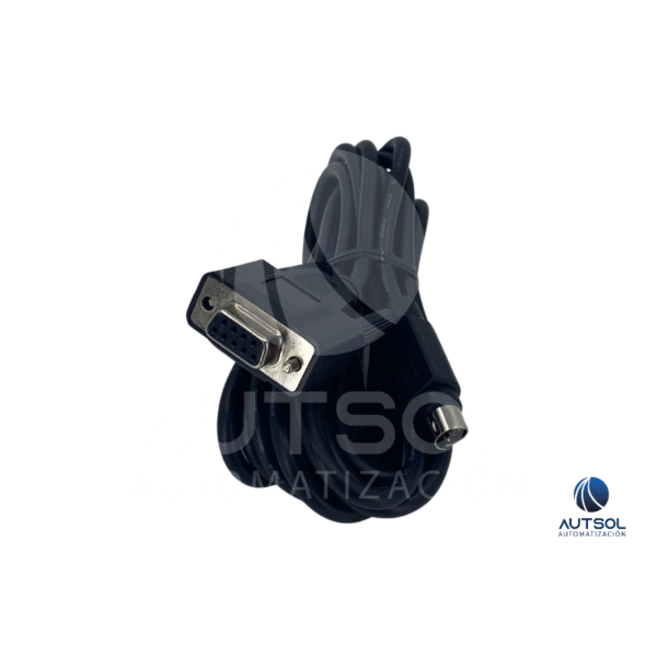 Cable de Programación Delta Electronics UC-MS030-01A – 8-pin mini-DIN a DB9, 3m
