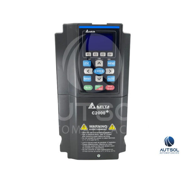 VFD007C43A-21 (1) Variador de Frecuencia Delta VFD007C43A-21 – 0.75kW 400V, Serie C2000 Plus