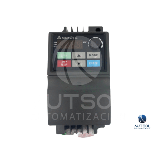 VFD007EL23A (1) Variador de Frecuencia Delta VFD-EL – 1hp 230V, Micro Drive