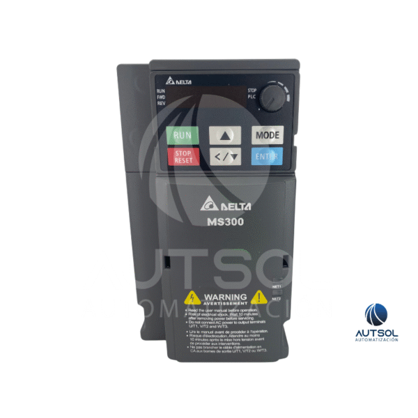Variador de Frecuencia Delta MS300 – 5HP 3.7kW 230V 3 Fases