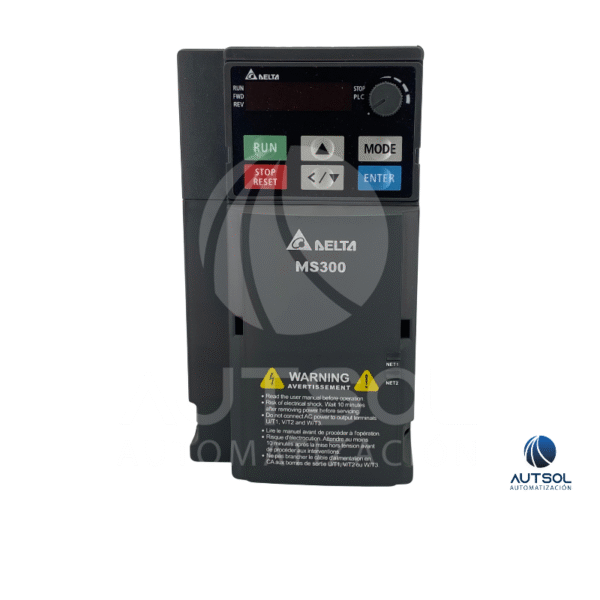 VFD4A8MS11ANSAA (1) Variador de Frecuencia Delta MS300 – 0.75kW 115V Monofásico