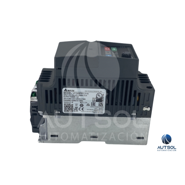 Vfd007el21a (3) Variador de Frecuencia Delta VFD007EL21A – Micro Drive, 1hp 230V