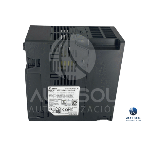 Variador de Frecuencia Delta MS300 – 2HP 230V Trifásico Control Vectorial Compacto