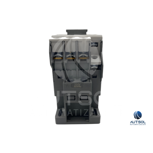 Contactor Trifásico Carlo Gavazzi CC12SA220 | 12A AC-3 | Bobina 220VAC | 3 Polos + 1 Auxiliar NA | Riel DIN