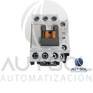 Contactor Trifásico Carlo Gavazzi CC22SA120 | 22A AC-3 | Bobina 120VAC | 3 Polos + 1 Auxiliar NA | Riel DIN