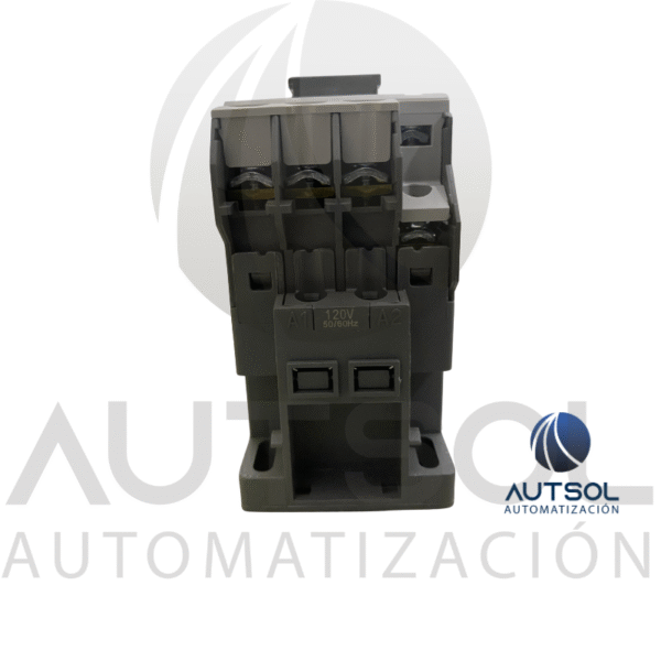 Contactor Trifásico Carlo Gavazzi CC22SA120 | 22A AC-3 | Bobina 120VAC | 3 Polos + 1 Auxiliar NA | Riel DIN