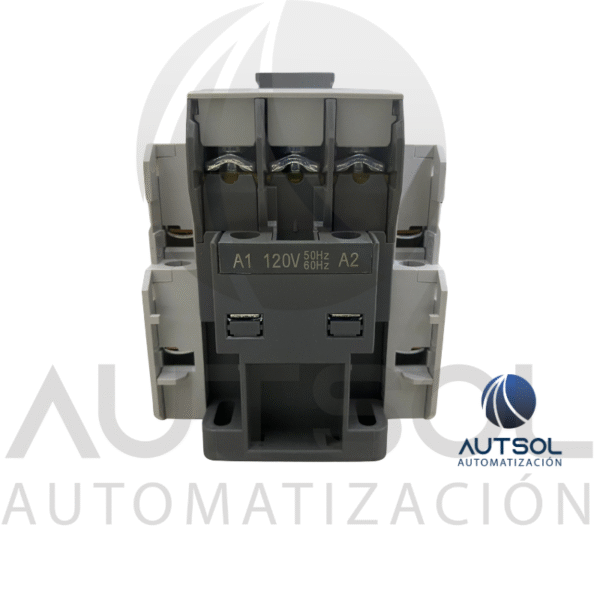 CC40SA120 (3) Contactor Trifásico Carlo Gavazzi CC40SA120 | 40A AC-3 | Bobina 120VAC | 3 Polos + 1NA+1NC Aux | Riel DIN