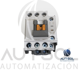 Contactor Trifásico Carlo Gavazzi CC9SA120 | 9A AC-3 | Bobina 120VAC | 3 Polos + 1 Auxiliar NA | Montaje Riel DIN