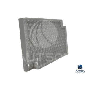 Reflector Industrial ER4060 | 40x60mm para Sensor Fotoeléctrico Retro-reflectivo | Catadióptrico Rectangular
