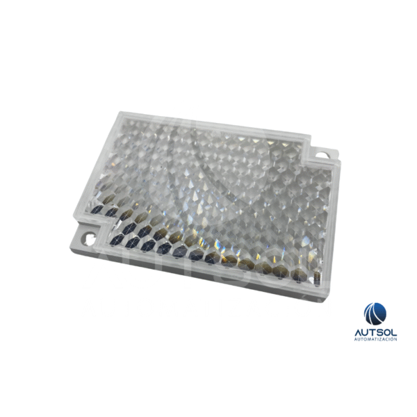 Reflector Industrial ER4060 | 40x60mm para Sensor Fotoeléctrico Retro-reflectivo | Catadióptrico Rectangular