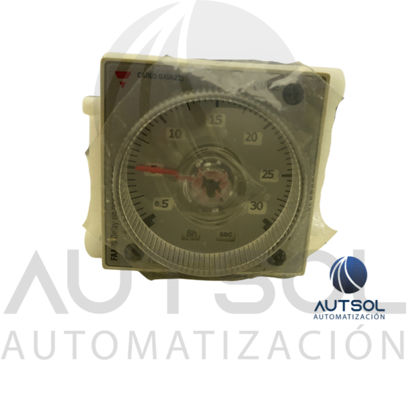 Temporizador Multifunción Carlo Gavazzi FAA08DW24 | 8 Funciones | 24V AC/DC | Base Octal 8 Pines DPDT