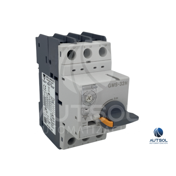 Guardamotor Carlo Gavazzi GMS-32H 22A | Arrancador Manual 17-22A | Protección Motor Trifásico Riel DIN