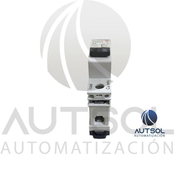 GSB631PC4 (3) Interruptor Termomagnético Carlo Gavazzi GSB631PC4 | 1 Polo 4A Curva C | MCB Riel DIN 6kA