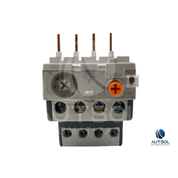 Relé Térmico Carlo Gavazzi GT12S8A | 5.5-8A | Protección Sobrecarga Motor Trifásico | Para Contactor CC6-CC16