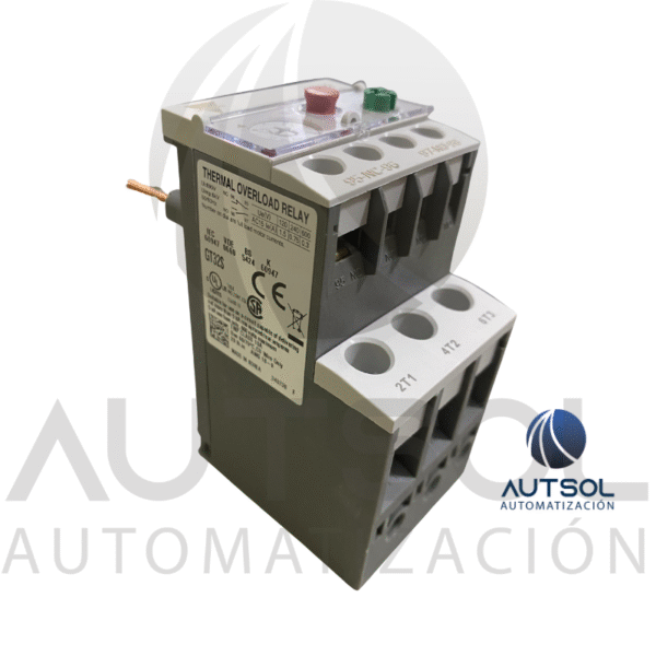 Relé Térmico Carlo Gavazzi GT32S4A | 2.5-4A | Protección Sobrecarga Motor Trifásico | Para Contactor CC