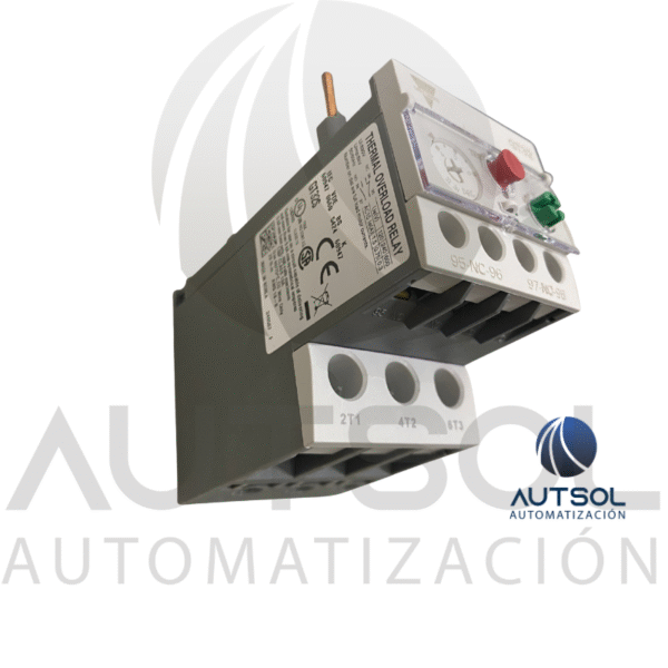Relé Térmico Carlo Gavazzi GT32S6A | 4-6A | Protección Sobrecarga Motor Trifásico | Para Contactor CC12-CC32